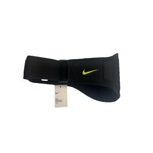 Nike Structured Weight Lifting Training Belt 2.0 Black Volt Size M NWT